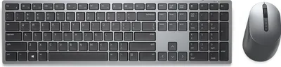 Immagine prodotto di DELL KM7321W Tastiera Mouse incluso Office RF Wireless + Bluetooth QWERTY UK English Grigio, Titanio (580-AJQO)