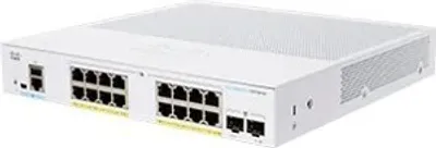 Produktbild von Cisco CBS350, Managed, L3, Gigabit Ethernet (10/100/1000), Power over Ethernet (PoE), Rack-Einbau, Desktop