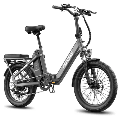 Zdjęcie produktu dla F20 Flex – elektryczny rower miejski dla dorosłych – silnik bezszczotkowy 250W – bateria litowo-jonowa 36V 25Ah – zasięg 31–60 km – koła 50 cm – rama aluminiowa – kolor: czarny