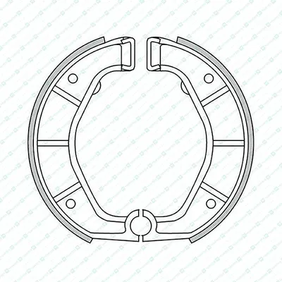 Immagine prodotto di Pattino freno Newfren Standard GF1294