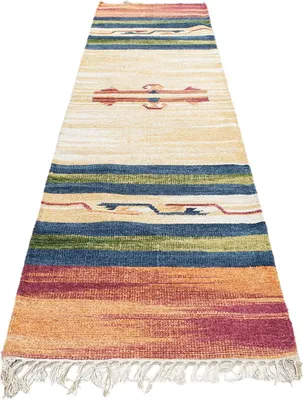 Obrázek produktu pro Farah1970 Galerie - 200x60 CM Kilim Autentický, originální a ručně vyráběný nápad
