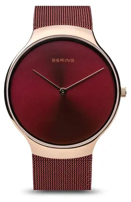 Produktbild von BERING Damen Uhr Quarz Movement - Charity Collection mit Edelstahl und Saphirgla