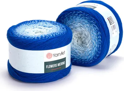 Produktbild von YarnArt Flowers Merino 543 - Multicolor Wolle, 75% Polyacryl, Übergänge