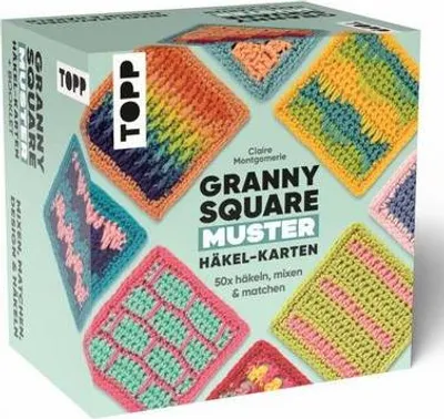 Obrázek produktu pro Granny Square Muster Häkel-Karten (Deutsche Ausgabe)