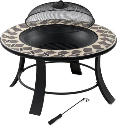 Produktbild von Ohnivá mísa BBQ-Toro | Ø 75 cm | Ohniště s ochranou proti jiskrám a pokrem