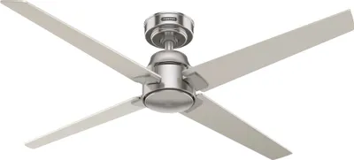 Obrázok produktu pre Stropný ventilátor s diaľkovým ovládaním Cordelia Nickel 132 cm