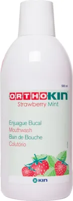 Produktbild von Kin Orthokin Mundspülung Erdbeere-Minze 500ml