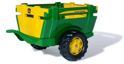 Image de Rolly Toys rollyFarm Traktor Anh?nger John Deere mit Heckklappe, ab 2,5 Jahre