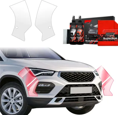Immagine prodotto di Pellicola protettiva 2 in 1 Grizz Protector per paraurti - Seat Ateca (2020-2025)
