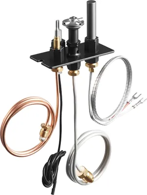 Obrázek produktu pro Sestava plynového zapalovače, OE 69L17, 69L1701, 904405, J4117, 108084-02 Sada sestavy plynového zapalovače pro krby, náhrada zapalovače na zemní plyn, kompatibilní s modely Lennox, Superior, Astria, černá