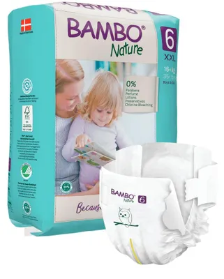 Produktbild von Bambo Nature Babywindel Gr.6 16+ kg 20 St