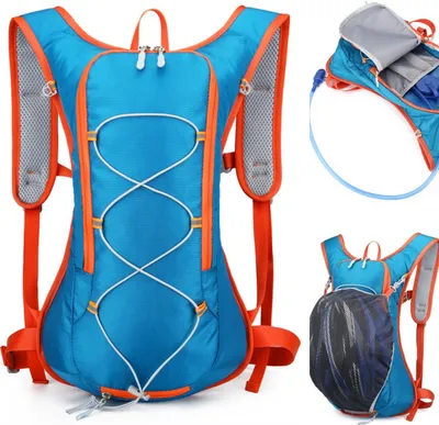 Produktbild von Trinkrucksack leicht Laufrucksack Marathon-Rucksack Fahrradrucksack wasserabweisend Sportrucksack für Wandern, Klettern, Joggen, Trailrunning