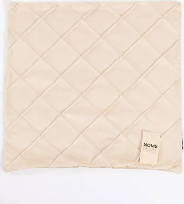 Produktbild von HOME DELUXE Karo Kissenbezug LORI mit Kissenfüllung - Grün I Kissenhülle Kissenüberzug