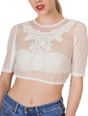 Produktbild von KRÜGER MADL Damen Dirndlbluse "Guiliana" 312061 | Ecru Größe: 32