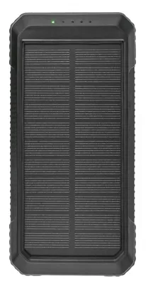 Image de OXE Solar Powerbank, capacité 33800 mAh, noir