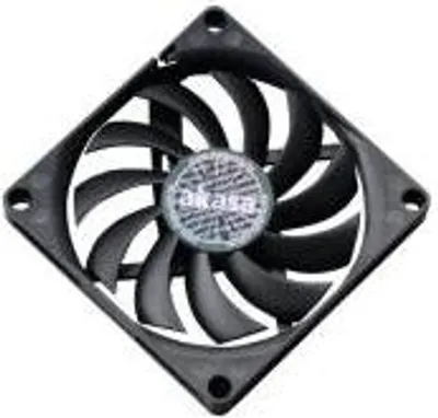 Obrázok produktu pre Akasa AK-FN076, Ventilátor, 8 cm, 600 ot/min, 3000 ot/min, Čierna