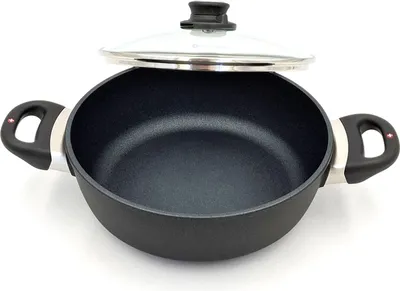 Produktbild von Swiss Diamond XD6824IC Antihaft-Bräter Kasserolle mit Glasdeckel 24cm 3L