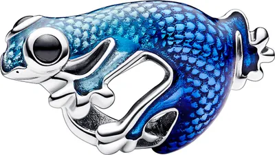 Produktbild von Pandora Charm 792701C01 Metallic Blue Gecko