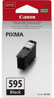 Obrázok produktu pre Canon PG-595, Čierna, 1 kusov, 180 strany, Balenie po jednom kuse