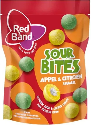 Produktbild von Red Band Sour Bites Appel & Citroen 145g