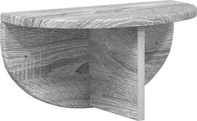 Image de Étagère Murale Gris Sonoma 38 x 19 x 19 cm Bois d'ingénierie