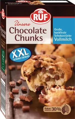 Produktbild von RUF Chocolate Chunks Vollmilch