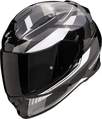 Produktbild von Scorpion EXO-491 Abilis Helm, schwarz/silber/weiß, S  (55/56)