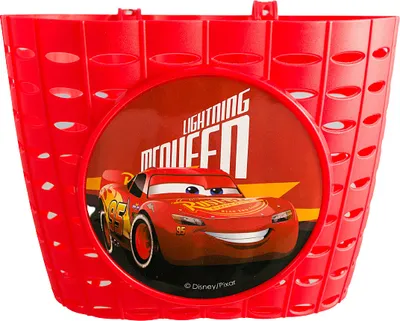 Immagine prodotto di Cestino da bicicletta anteriore per bambini CARS bicicletta rosso Cestino da manubrio staccabile per bicicletta, monopattino o scooter da bambino Taglia unica