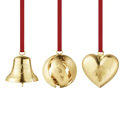 Immagine prodotto di Georg Jensen - Set regalo da collezione 3-tlg. 2023, placcato oro