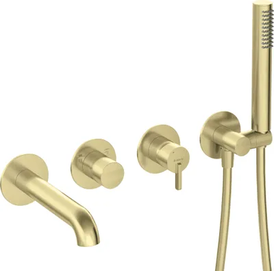 Produktbild von 4-hole concealed bathtub mixer