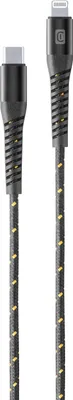 Produktbild von Cellularline Tetra Force Cable 200cm - USB-C to Lightning, 2 m, Lightning, USB C, Stecker, Stecker, Schwarz