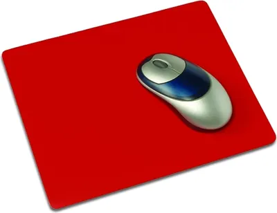 Produktbild von Mousepad 21x26cm rot Packung mit 50 Stück