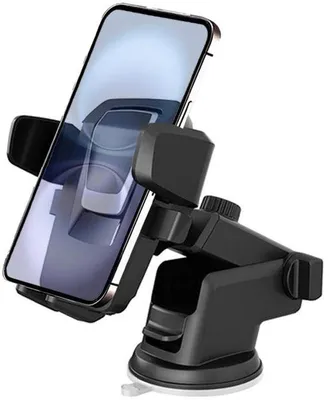 Produktbild von Handyhalterung für Auto – Sehr starker Saugnapf – Universal – Rutschfest – Kunststoff – 10 x 9 x 13 cm – 171 g – Autohalterung
