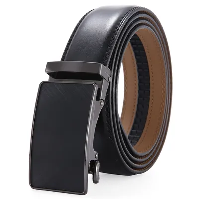 Produktbild von SAMTOBELY Gürtel Herren Automatik Gürtel mit Automatikschließe-3,5cm Breite