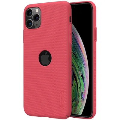 Immagine prodotto di Nillkin Super Frosted Shield - Custodia per Apple iPhone 11 Pro z wyciêciem na logo (rosso brillante)