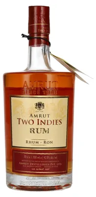 Produktbild von Amrut Two Indies Rum 42,8% Vol. 0,7l