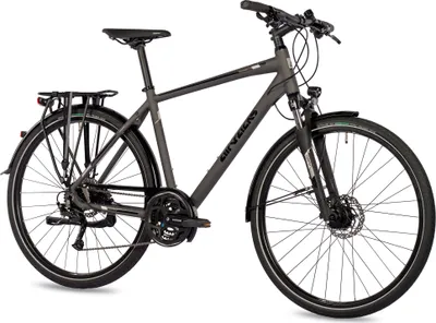 Produktbild von Airtracks Herren Trekking Fahrrad 28 Zoll Trekkingrad TR.2835 24 Gang Shimano Alivio RD-M3100 SGS Shadow Grau(56cm (Körpergröße 175-185cm))