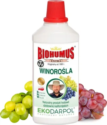 Produktbild von Weinreben Flüssigdünger Aus Wurmhumus Organischer Weinpflanzen Dünger 1L