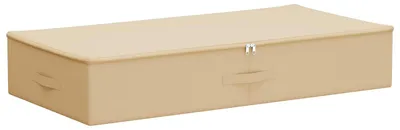 Produktbild von vidaXL Aufbewahrungsbox 24 Stk. Vliesstoff 100 x 50 x 18 cm 90 l Creme