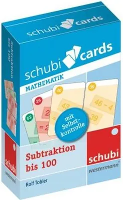 Produktbild von Schubicards Mathematik: Subtraktion bis 100