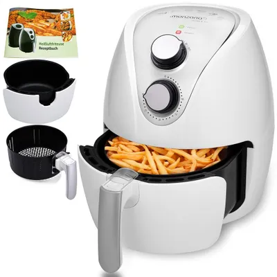 Productafbeelding van Heteluchtfriteuse 9in1 Wit incl receptenboekje 1500W