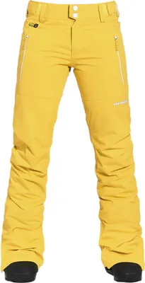 Produktbild von HORSEFEATHERS AVRIL Damen Snowboard-Hosen Winter-Hose mit wasserabweisender Membran OW219A Gelb, Größe:S