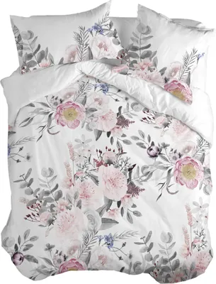 Produktbild von Delicate bouquet Bettbezug 240 x 220 cm 100% Baumwolle Hergestellt in Europa