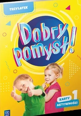 Productafbeelding van WSiP Dobry pomysł! Trzylatek. Karty aktywności cz. 1, Edukacyjny, Polski