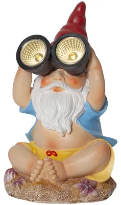 Produktbild von Star Trading Solar Dekoration Gnomy, Leichte Dekorationsfigur, Mehrfarbig, IP44, 2 Glühbirne(n), LED, 0,06 W