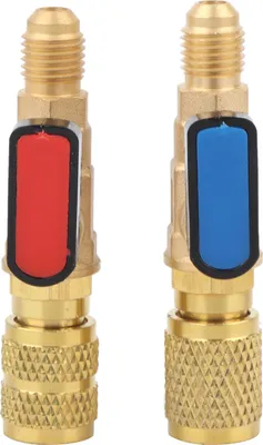 Zdjęcie produktu dla Zawór czynnika chłodniczego adapter węża do ładowania klimatyzacji zawór kulowy do R22 R410A