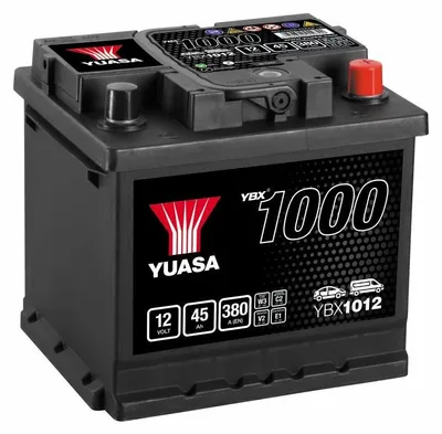 Produktbild von YUASA YBX1000 Starterbatterie 12V 45Ah 380A/EN L1 Batterie