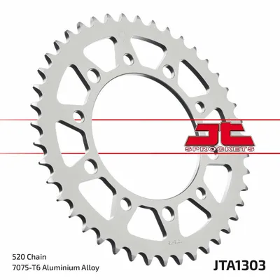 Produktbild von JT SPROCKETS Aluminium Ultraleichtes Kettenrad 1303-520