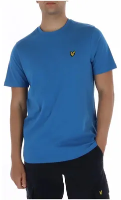 Image de T-shirt Lyle & Scott pour homme, bleu azur 515537 : Taille - S Taille : S