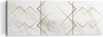 Produktbild von Bild auf Leinwand - Leinwandbild - Abstraktion modern - 120x40cm - Wand Bild - Wanddeko - Leinwanddruck - Bilder - Kunstdruck - Wanddekoration - Leinwand bilder - Wandkunst - CA120x40-4022